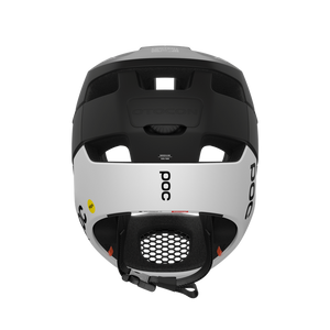 POC Otocon Race MIPS Fullface Helmet (Matt Uranium Black/Hydrogen White)