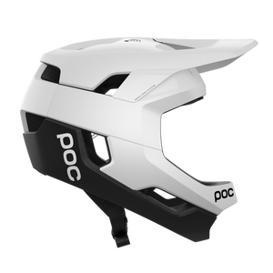 POC Otocon Race MIPS Fullface Helmet (Matt Hydrogen White/Uranium Black)