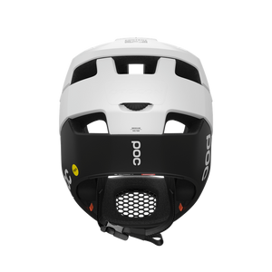 POC Otocon Race MIPS Fullface Helmet (Matt Hydrogen White/Uranium Black)