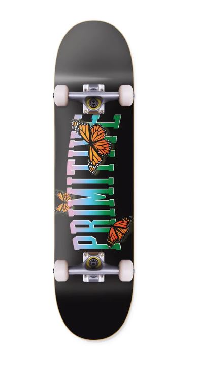 Primitive Collegiate Butterfly 7.3 Skateboard