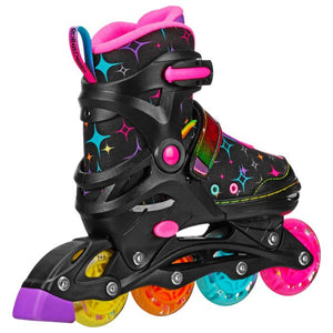 RDS Stryde Light Up Colourful Adjustable Inline Skates