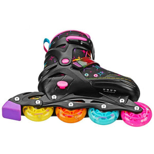 RDS Stryde Light Up Colourful Adjustable Inline Skates