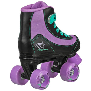 RDS FIRESTAR SKATE PURPLE BLACK MINT ROLLER SKATES JNR