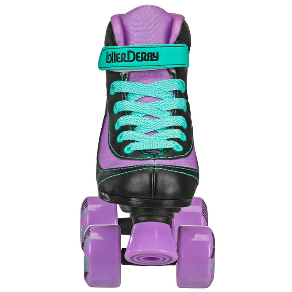 RDS FIRESTAR SKATE PURPLE BLACK MINT ROLLER SKATES JNR