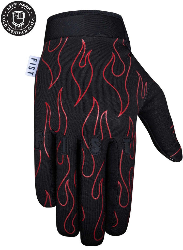Fist Handwear Adult - Red Flame Cold Weather Glove