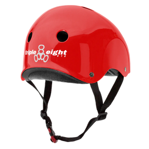 Triple 8 Certified Helmet SS Red Gloss