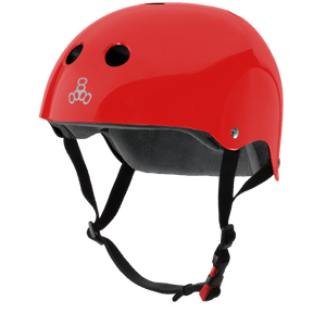 Triple 8 Certified Helmet SS Red Gloss