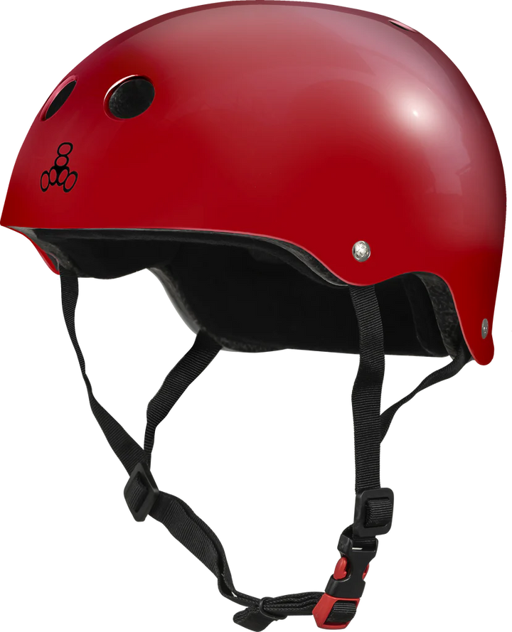 Triple 8 Certified Helmet SS Scarlet Red Glossy