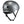 Triple 8 Deep Cover Helmet Silver Glitter