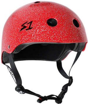 S-One Helmet - Lifer (Red Glitter)