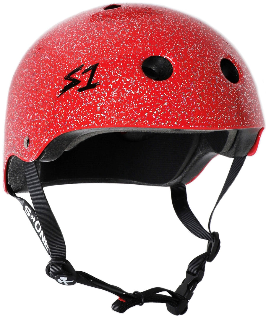 S-One Helmet - Lifer (Red Glitter)