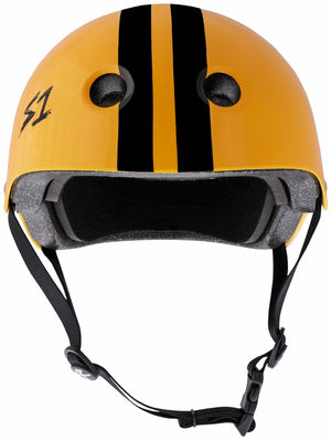 S-One Helmet - Lifer (Bright Orange/Black Stripes)