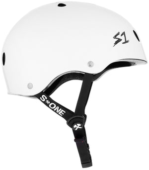 S-One Helmet - Lifer (White Gloss)