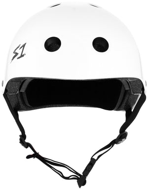 S-One Helmet - Lifer (White Gloss)