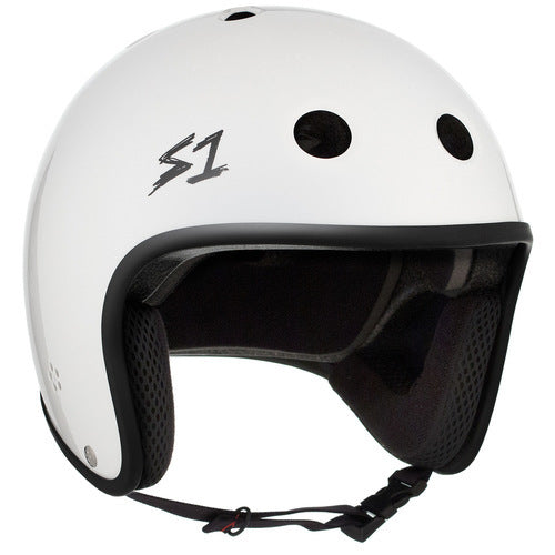 S-One Helmet - Retro Lifer (White Gloss)