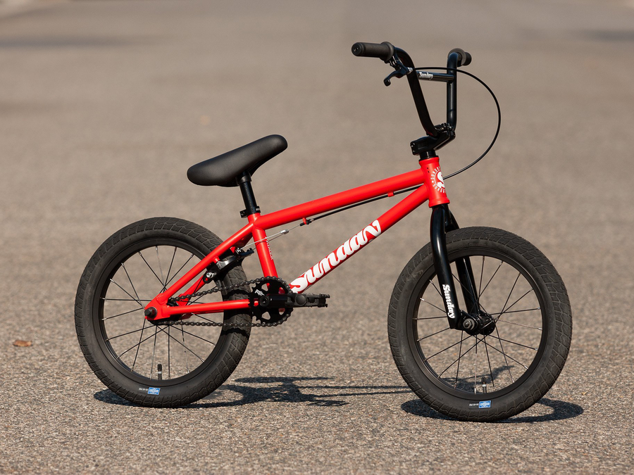 BMX Bikes Sunday Primer 16 Red Available Now Fufanu