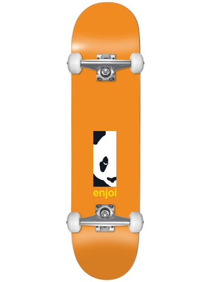 Enjoi Box Panda FP Complete Skateboard - Orange (8.125”)