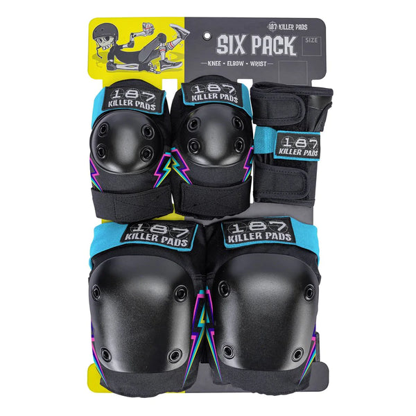 187 Killer Pads Six Pack Junior Lightning
