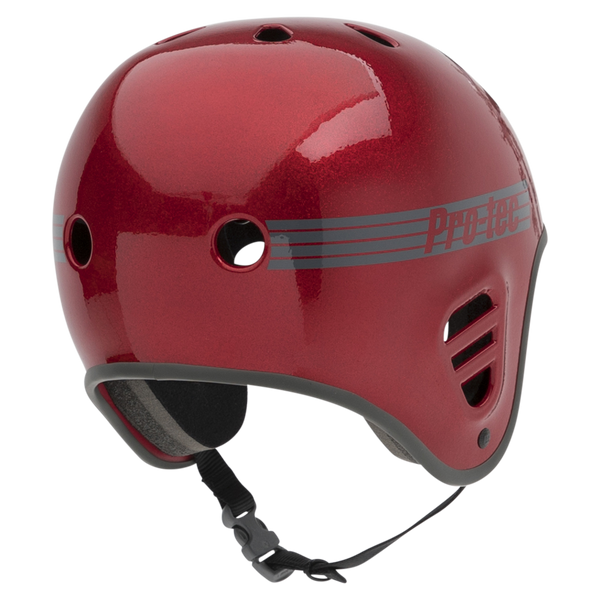 Protec - Full Cut Skate  (Red Metal Flake)