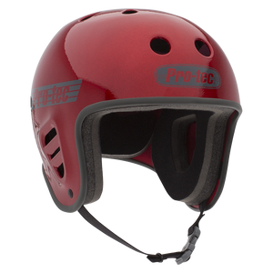 Protec - Full Cut Skate  (Red Metal Flake)