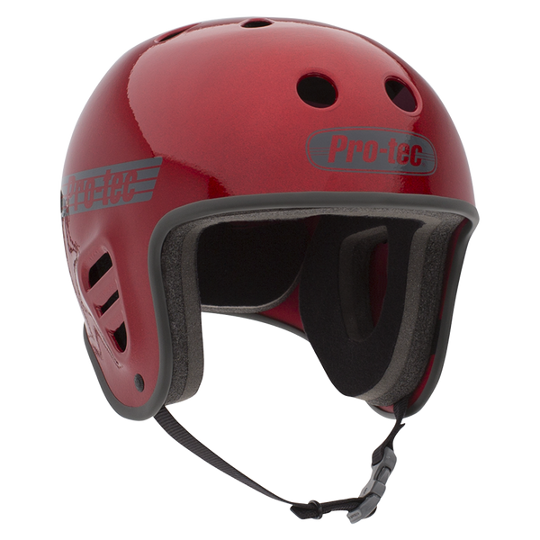 Protec - Full Cut Skate  (Red Metal Flake)