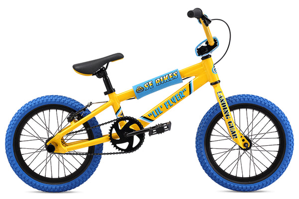 SE Bikes LIL’ FLYER 16" BMX (Yellow)