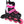 Powerslide Khaan Junior SQD Pink Inline Skates