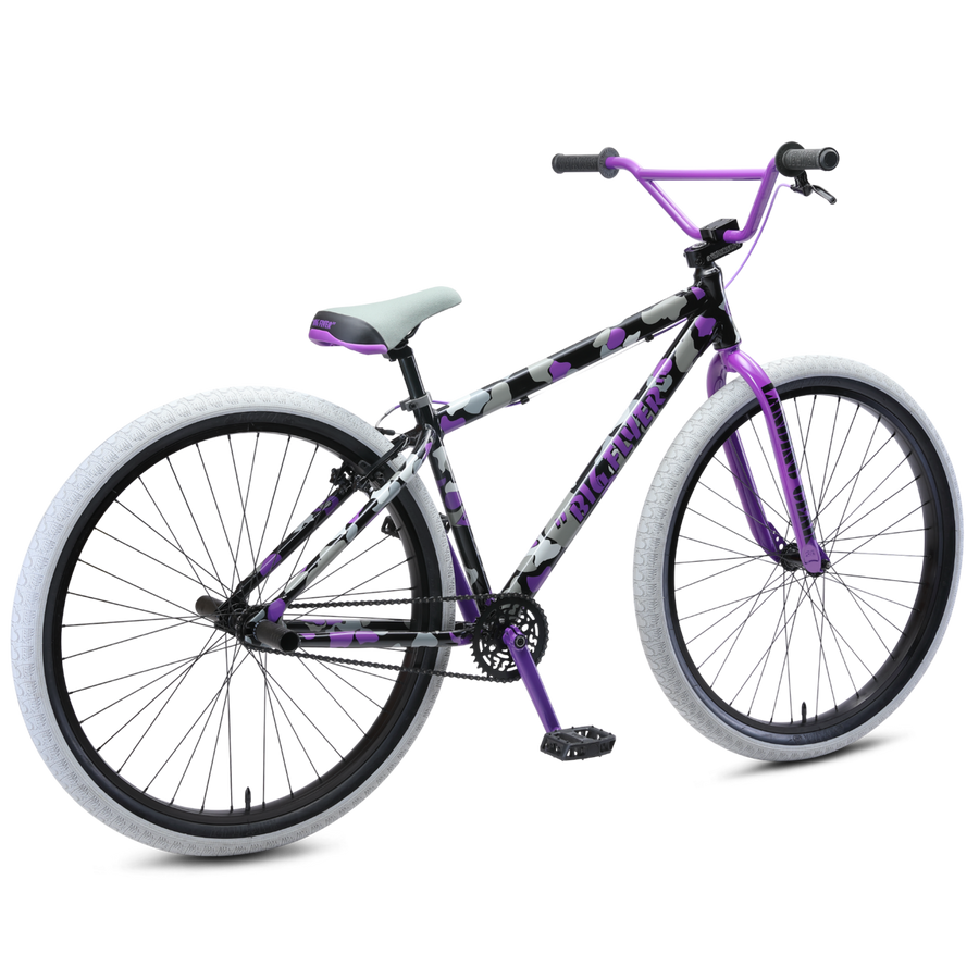 SE Bikes Big Flyer 29" Bike (Purple Camo)
