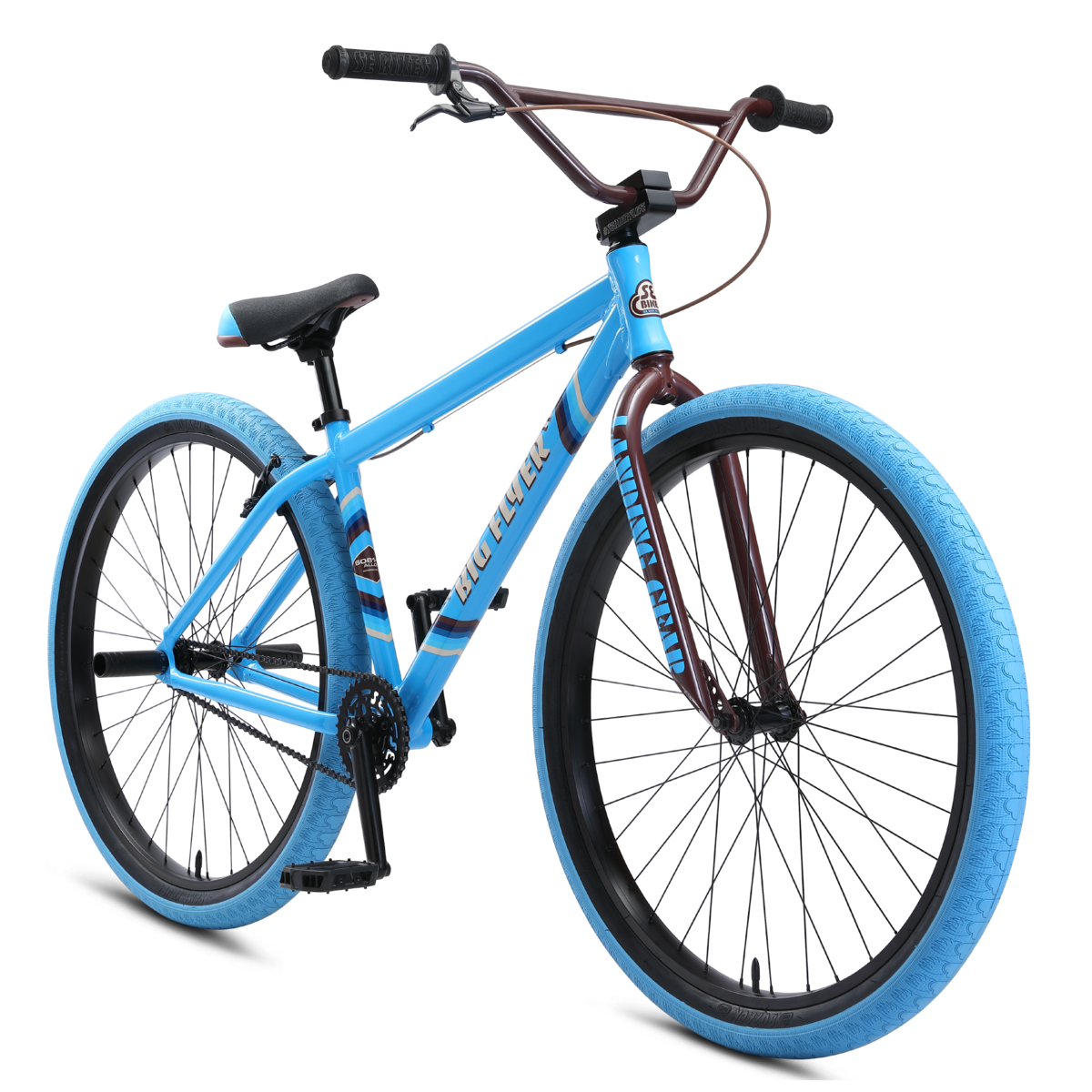 Blue big deals bike