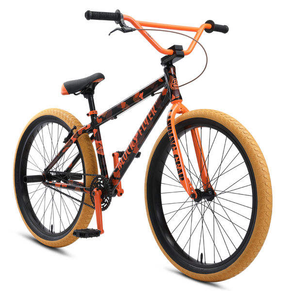 SE Bikes Blocks Flyer 26" Bike (Orange Camo)