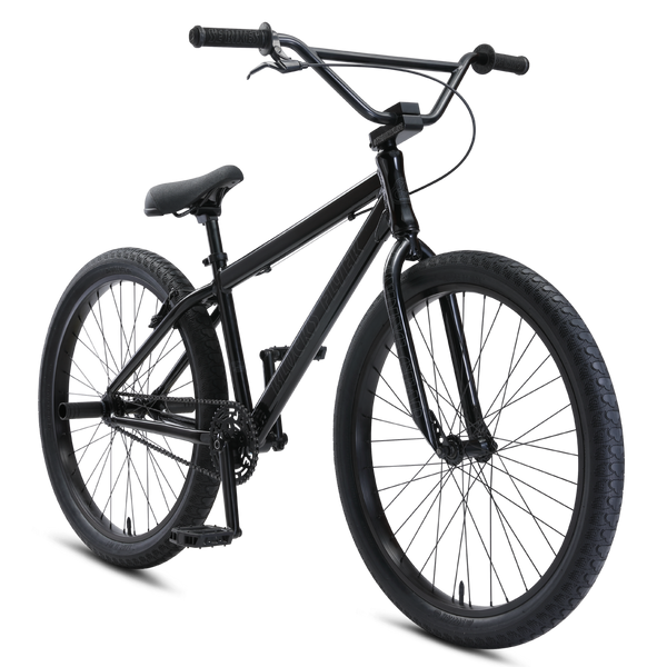 SE Bikes Blocks Flyer 26" Bike (Stealth Black)