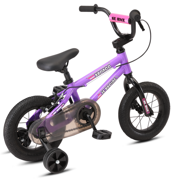 SE Bronco 12" BMX (Purple)