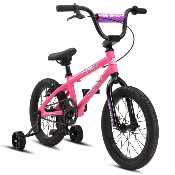 SE Bronco 16" BMX (Pink)
