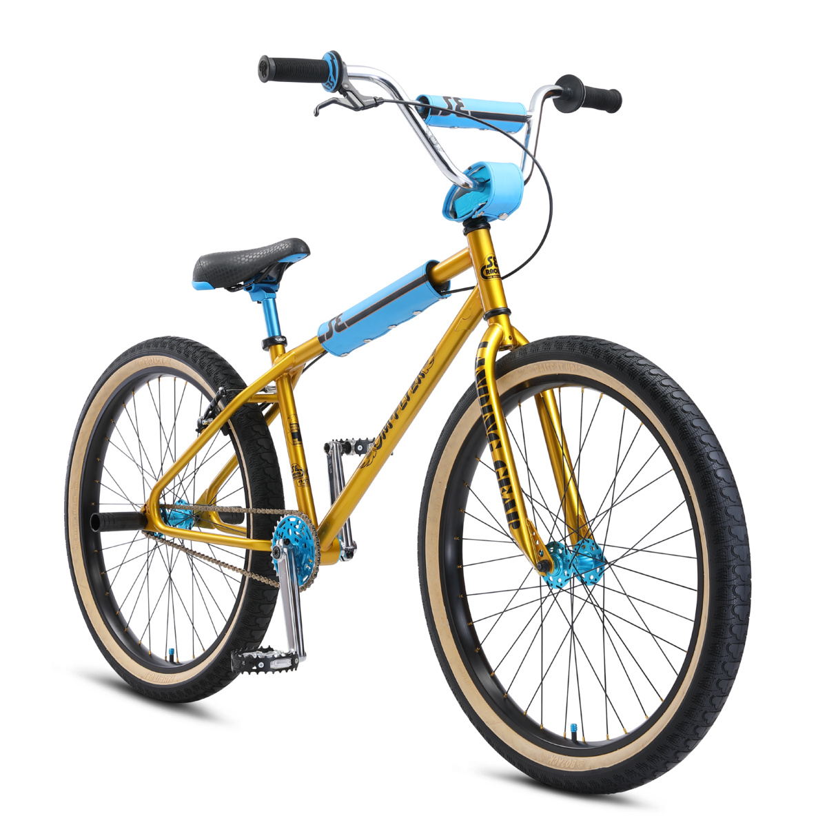 SE Bikes Maniacc Flyer 27.5 BMX Blue In Stock Now Fufanu