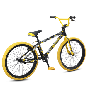 SE Bikes So Cal Flyer 24" BMX (Yellow Camo)