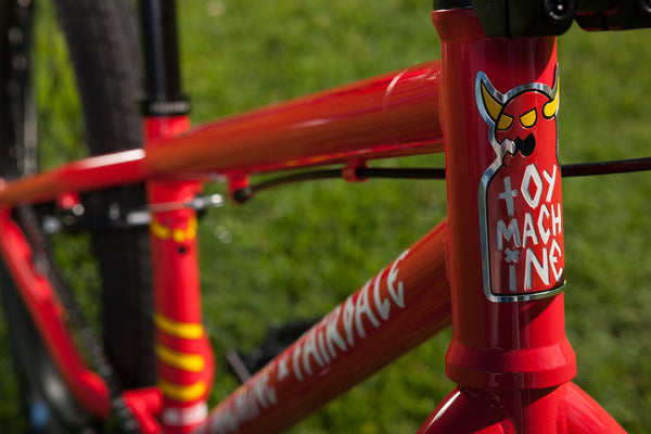 Fairdale X Toy Machine Macaroni 20" Bike (Gloss Red) 2022