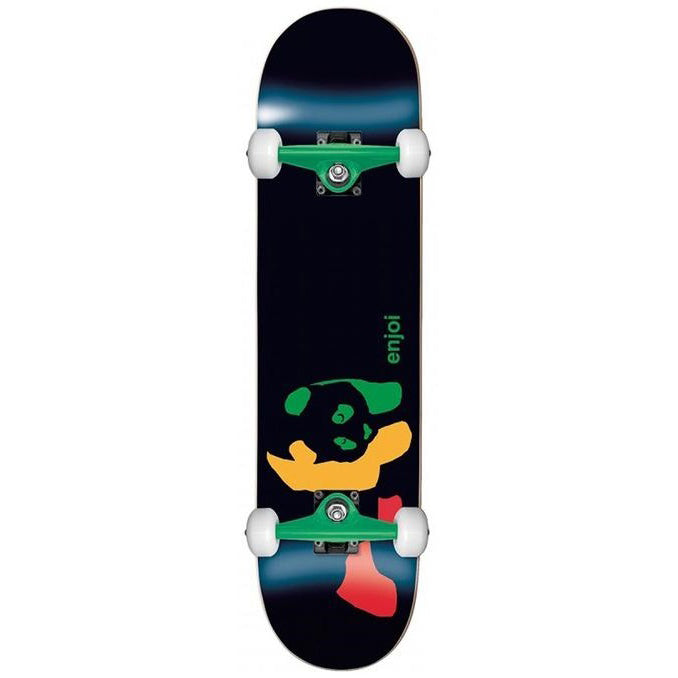 Enjoi Rasta Panda - Complete Skateboard (7.5”)