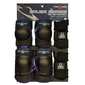Triple 8 - Tri Pack Junior (Galaxy Purple)