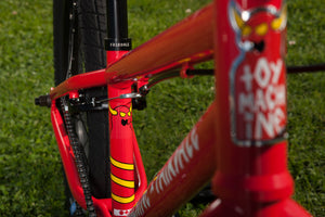 Fairdale X Toy Machine Macaroni 20" Bike (Gloss Red) 2022