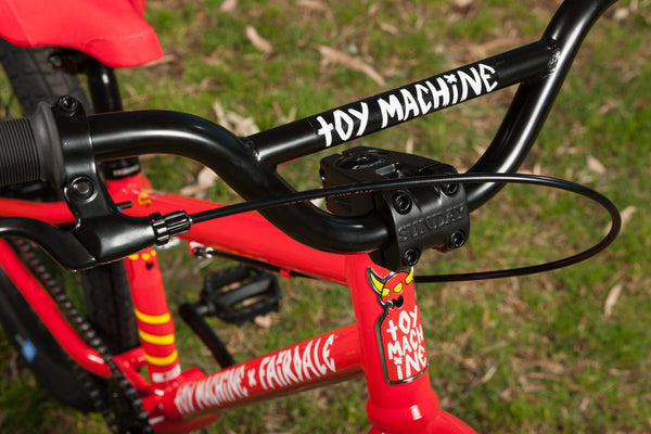 Fairdale X Toy Machine Macaroni 20" Bike (Gloss Red) 2022