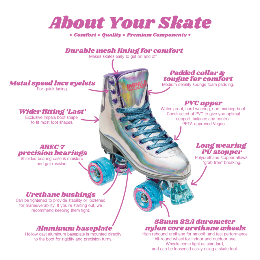 Impala Roller Skates (Pink)