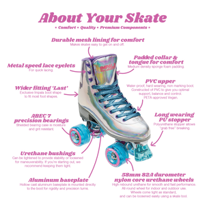 Impala Roller Skates (Aqua)