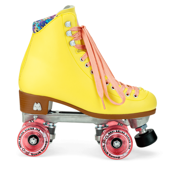 Moxi Beach Bunny Roller Skates - (Strawberry Lemonade)