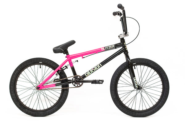 Division Blitzer 20" BMX (Black/Pink Fade)