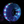 Rio Roller Light Up Wheels - 4 Pack (Blue Glitter)