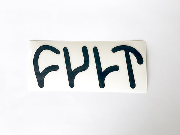Cult Die Cut Sticker