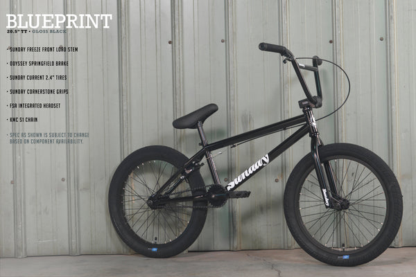 Sunday Blueprint 20" BMX (Gloss Black)