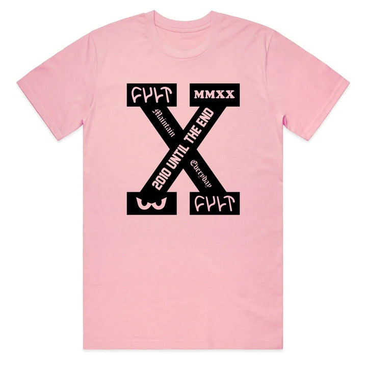 Cult 10 Years T Shirt (Pink)