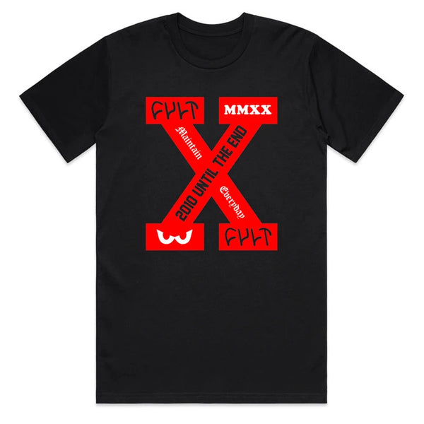 Cult 10 Years T Shirt (Black)