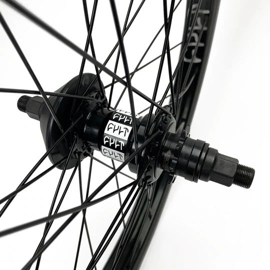 Cult CREW Cassette Rear BMX Wheel (Black)